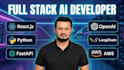 develop full stack web app using react js next js node js express js
