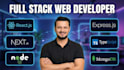 develop full stack web app using react js next js node js express js
