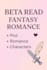 beta read and give reader feedback for fantasy romance
