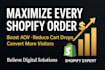 optimize your shopify store to maximize every order