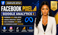 fix facebook meta pixel  ga3 tracking code google analytics for wix  shopify