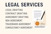 do contract and agreement drafting