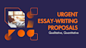 urgent research, essays, proposals, qualitative, quantitative, methodology