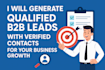generate qualified b2b leads with verified contacts
