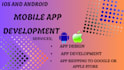 develop ai saas integration ios app, flutter mobile app development glide app