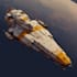 draw high quality spaceship concept