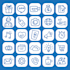 design custom app, web and 3d icons in pixel perfect style