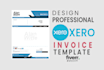 create professional customized xero invoice template