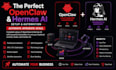 install, setup and fix openclaw and hermes ai automation professionally