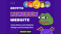 create a memecoin website, solana meme coin website