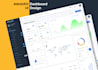 design a clean, interactive dashboard UI UX in figma