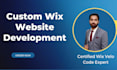 build wix website using velo, wix code, and databases