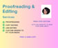 polish content for clarity, accuracy, and readability