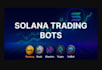 setup solana volume bot, solana memecoin, solana trading bot, arbitrage bot