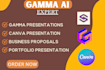 create gamma ai presentation presentation design using gamma ai