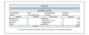 make a template payslip can be customize