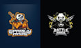 make t shirt gaming panda mascot logo