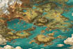 fantasy map illustration dnd world map fantasy map