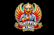 do crown tiger lion head with vector logo design