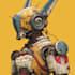draw amazing character mecha robot illustration