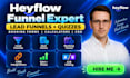 build high converting heyflow lead funnels, quizzes  booking forms