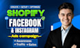 be your professional facebook ads manager for shopify