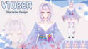 design custom anime vtuber model ready for live2d rigging
