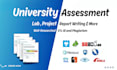do university assessments, task, project ,report, and technical research writing
