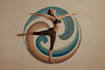 design yoga instructor inspires drastic life logo