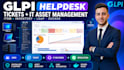 setup glpi helpdesk ticketing and IT asset management
