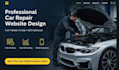 design a professional car repair website in wordpress
