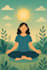 create guided meditations for relaxation and focus