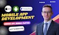 design flutter mobile ios apps, develop and integrate apis using flutterflow