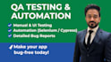 do QA manual testing and web app testing