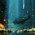 create an sci fi art, concept art, sci fi art illustration