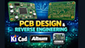 design double layer pcb, reverse engineer pcb and create accurate cad