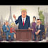 create a political or satirical cartoon