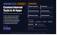 build low code app, dashboard, workflow on retool and appsmith