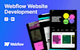 develop a webflow website with animations and interactions