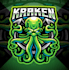 make awesome octopus  mascot logo