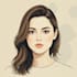 draw flat minimalist vector portrait from your photo
