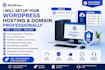 setup your wordpress hosting and domain professionally