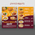 design food menu, restaurant menu, digital menu