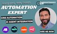 be your ai automation expert for make com, vapi ai, n8n, and crm workflow setup