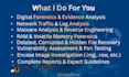 do malware analysis, reverse engineering, and threat detection