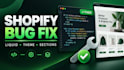 build custom shopify sections using liquid and metafields