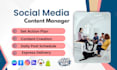 be your social media content manager and post scheduler