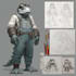 create realistic character and creature concept art