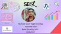 build a professional SEO friendly website with ranking