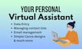 be your reliable virtual assistant for data entry